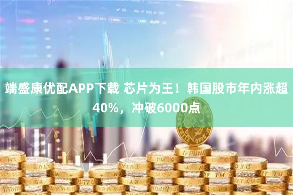 端盛康优配APP下载 芯片为王！韩国股市年内涨超40%，冲破6000点